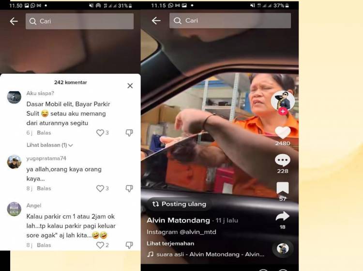 Viralkan Ibu Tukang Parkir di Tiktok, Mamak Gardam Justru Panen Hujatan