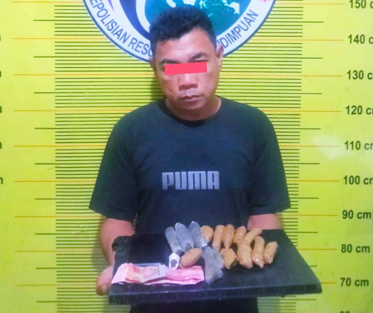 Bisnis Ganja Dua Sekawan Digulung Sat Narkoba P.Sidimpuan