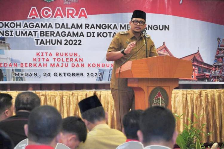 Tokoh-tokoh Agama Nilai Bobby Nasution Bina dengan Sangat Baik Kerukunan dan Toleransi Beragama di Medan