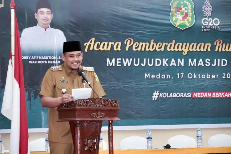 Bobby Nasution Ingin Lebih Dahulu Dibangun Jaringan Masjid Mandiri