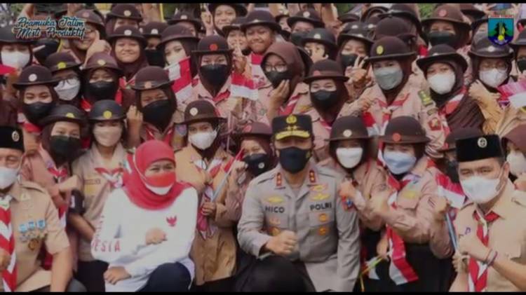 Ini Kata Ketua Kwartir Daerah Gerakan Pramuka Jatim Melihat Sosok Irjen Pol Nico Afinta