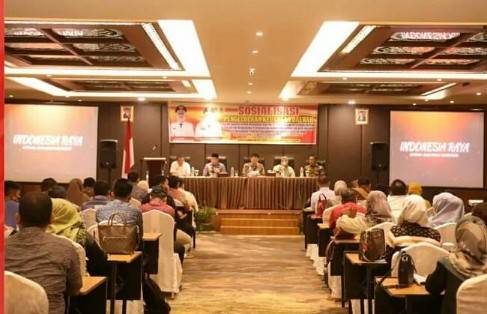 Kepala OPD Pemkab Labuhanbatu Selatan Ikuti Sosialusasi Pengelolaan Keuangan Daerah Di Medan
