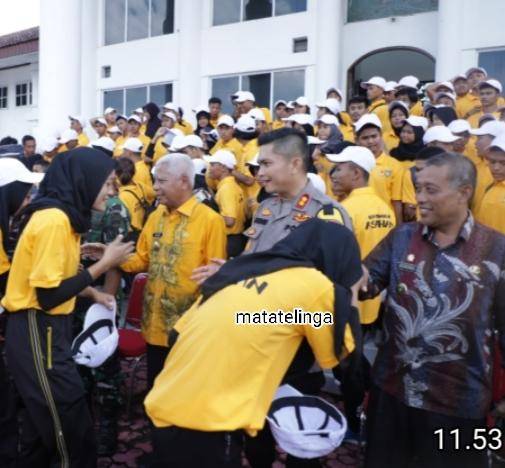 302 Atlit Dan Official Asahan Dilepas Keberangkatannya