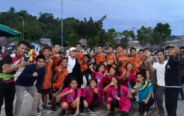 Tumbangkan SMAN 1 Telukdalam, Tim Bola Voli SMKN 1 Toma Belum Terkalahkan