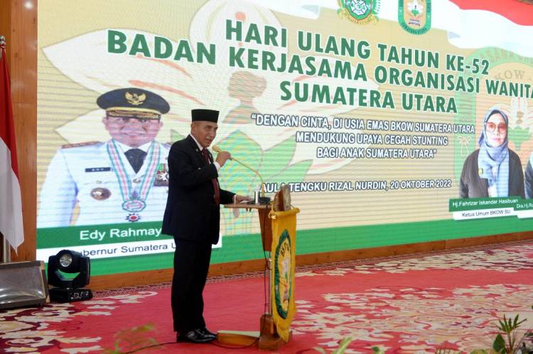 Jalankan Program Sosial ke Masyarakat, Edy Rahmayadi Harapkan BKOW Sumut Terus Berkiprah