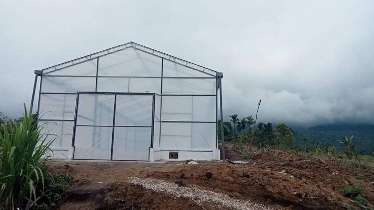 Bangunan Pengering Dryer Ultra Violet Disorot, Kualitas Bangunan Dipertanyakan
