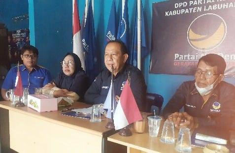 Anies Baswedan Dideklarasikan Jadi RI-1, Erik Adtrada Ritonga : DPD Partai Nasdem Labuhanbatu Siap Mangamankan Kebijakan DPP