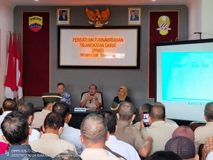 Anggota PPAD Sumut dan Keluarga Terima Sosialisasi Program ASABRI dan Produk Perbankan BWS