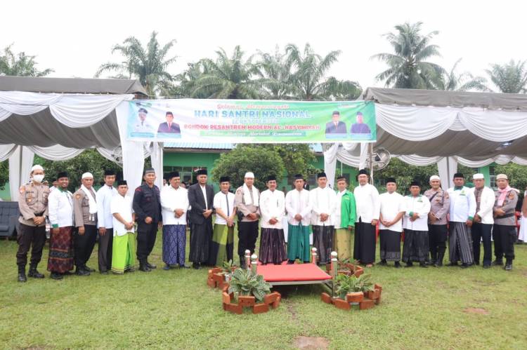 Pj Wako Tebingtinggi Irup Hari Santri Nasional Di Ponpes Al Hasyimiyah