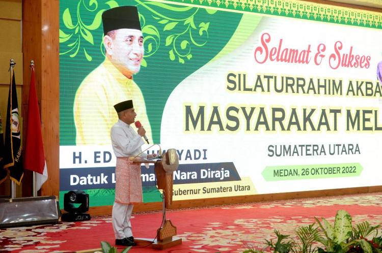 Gubernur Sumatera Utara Berharap Masyarakat Melayu Bersatu