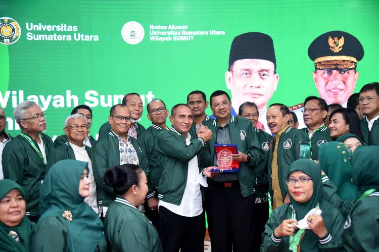 Edy Rahmayadi Berharap Kontribusi Alumni USUSemakin Besar untuk Sumut