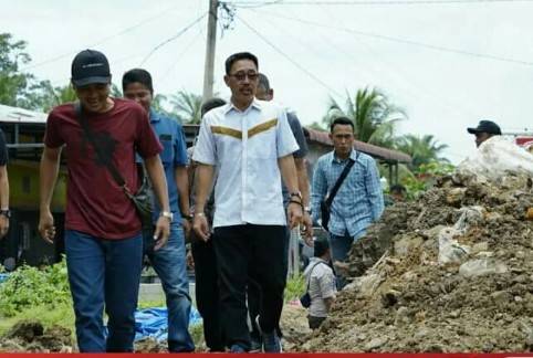 Tiga Perusahaan Perkebunan Swasta Di Labuhanbatu Selatan Bentuk Konsorsium,  Bangun Jembatan Pori Di Desa Telukpanji