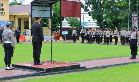 Peringati Hari Kesaktian Pancasila, Kapolres Labuhanbatu Inspektur Upacara