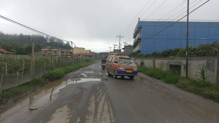 Jalan Udara Mulai Diperbaiki , Ini Penjelasan Kadis PUPR