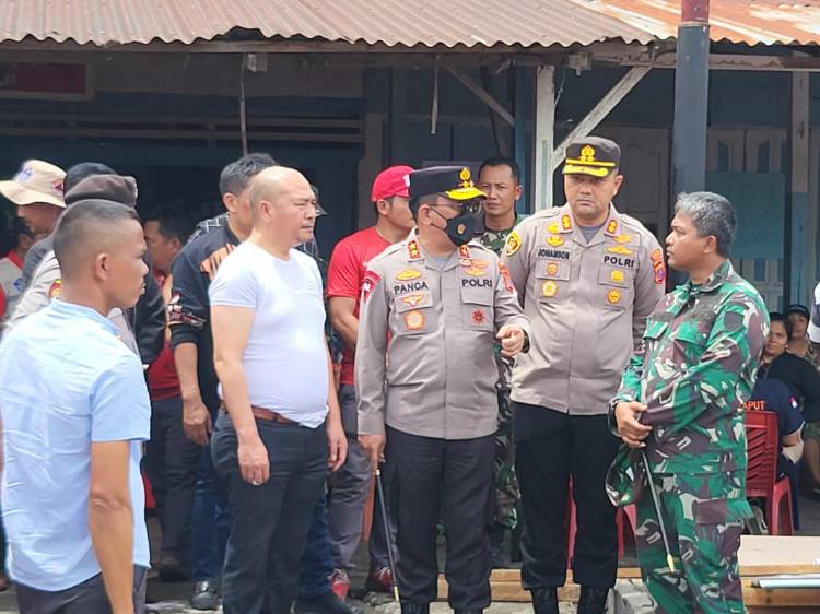 Kapoldasu Cek Situasi di Taput Pasca Gempa