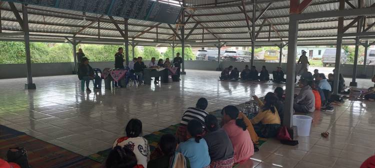 Bhabinkamtibmas Poksek Tigapanah hadiri Kegiatan Musrembang