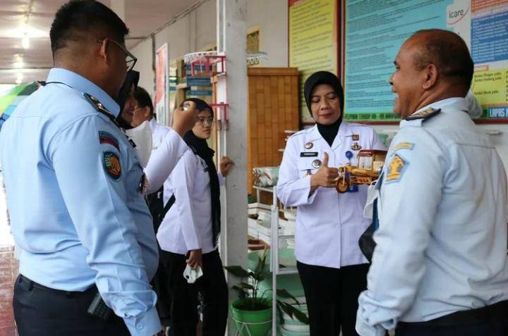 Ditjen Pas Tinjau Program Pelatihan Kemandirian Di Lapas Pematang Siantar