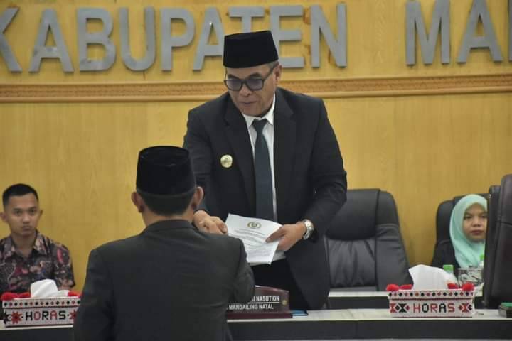 P-APBD Madina Tahun 2022 Disahkan