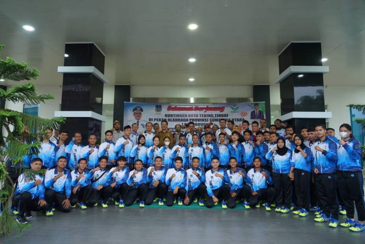 Pj. Walikota Lepas Kontingen Porprovsu XI Tahun 2022