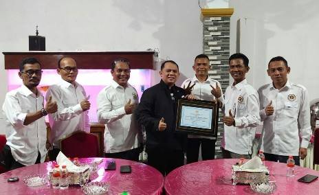 Terima Audensi Pengurus PWI Labuhanbatu, Bupati Erik Menyampaikan Dukungan Pelaksanaan UKW Tahun 2023