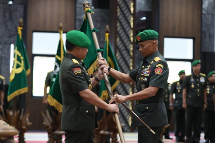 Benahi Organisasi, Kasad Pimpin Alih Kodal Satuan, Kenaikan Pangkat Pati dan Sertijab Pejabat TNI AD