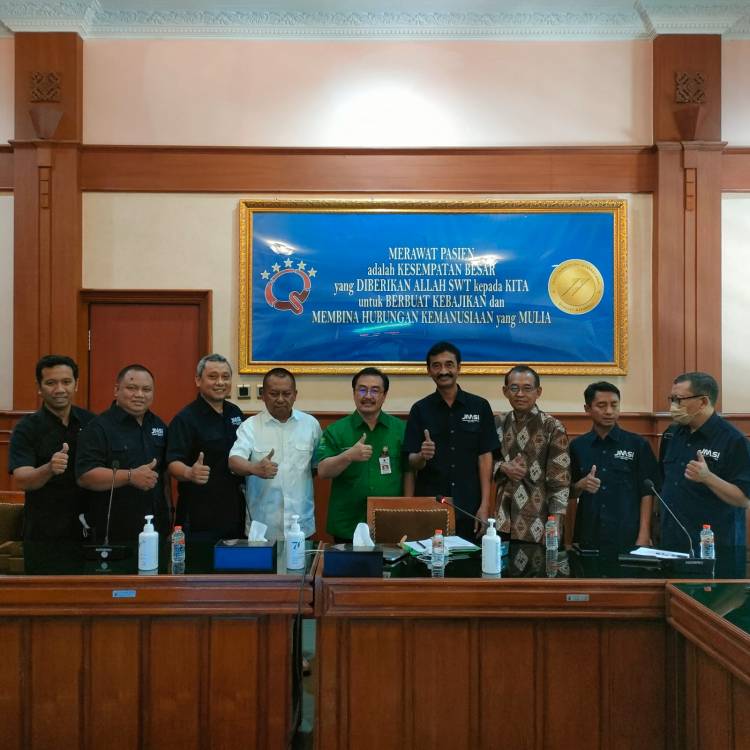 Terima Pengurus JMSI Jatim, Begini Pesan Dirut RSUD Dr Soetomo