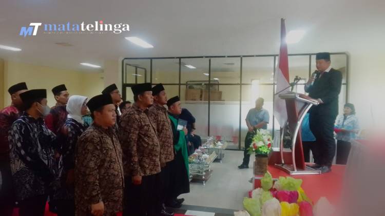 Lantik Anggota Panwascam, Ketua Bawaslu Binjai : Jaga Etika Sebagai Pengawas.