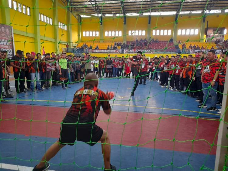 46 Tim Turnamen Futsal Cup MPC PP Medan Ikut Meriahkan HUT PP Yang ke 63 di GOR Pancing Medan