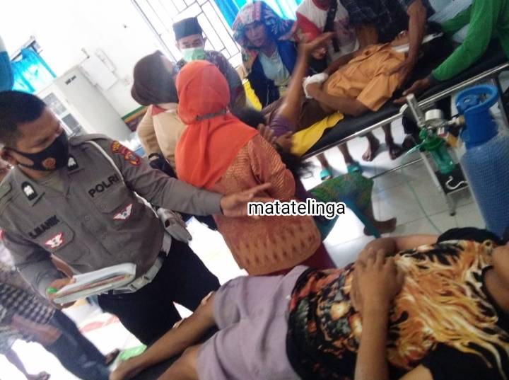 Jiwanya Melayang, Setelah Tabrakan Dijalan Umum Desa Meranti