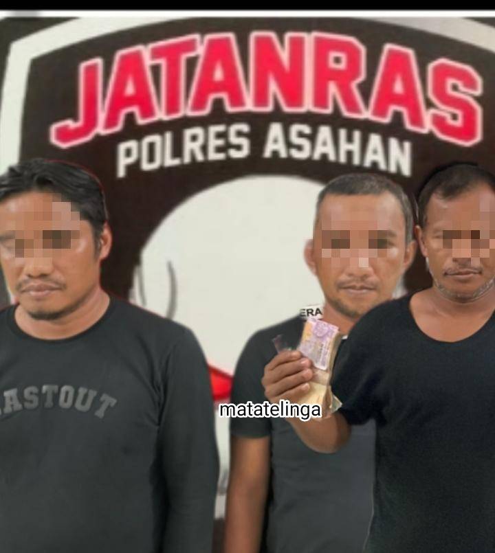 Satu Tersangka Operator Dan Dua Tersangka Pemain Judi Game Zone Diamankan Unit Jatanras