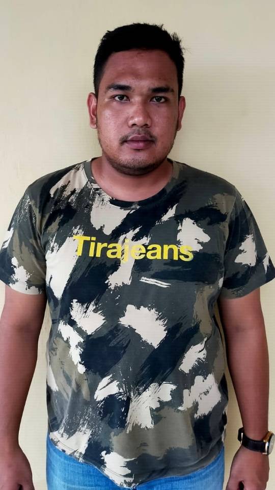 Penganiaya Pacar Dijeruji Polsek Perbaungan