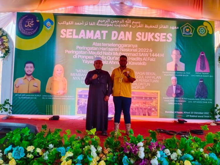 Ranting Hanura Desa Amplas Apresiasi Penetapan Hari Santri Nasional