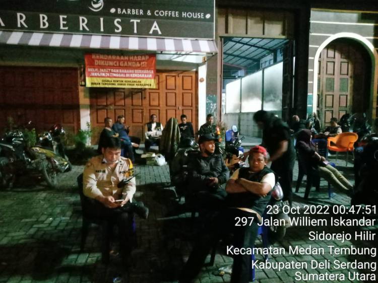 Patroli Gabungan di Percut Sei Tuan Cegah Tawuran