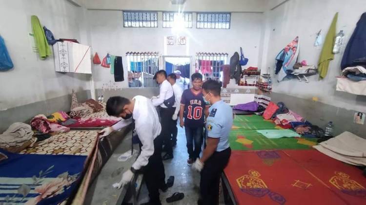 Komitmen Rutan Kabanjahe Kemenkumham Sumut,  Sidak Razia Blok Hunian Warga Binaan