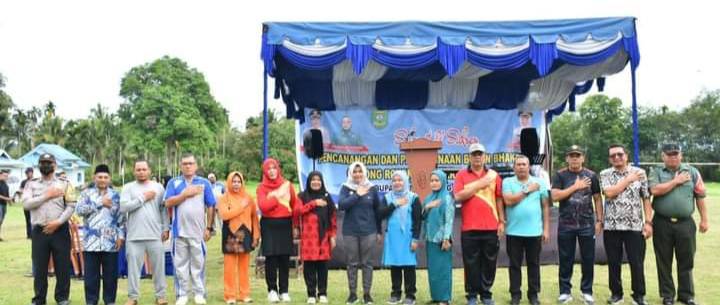 Di Moment Bulan Bhakti Gotong Royong Masyarakat, Atika Harap Gotong Royong Terus Terjaga