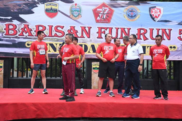 Fun Run dan TNI Expo Semarakkan Gebyar HUT ke- 77 TNI Ta 2022 Dilapangan Benteng Medan