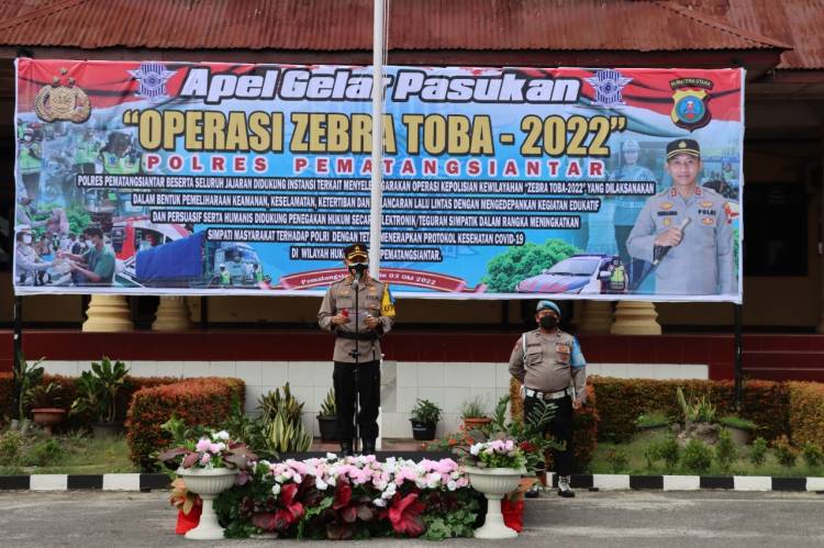 Polres Siantar, Gelar Operasi Zebra Toba Tahun 2022 Selama 14 Hari