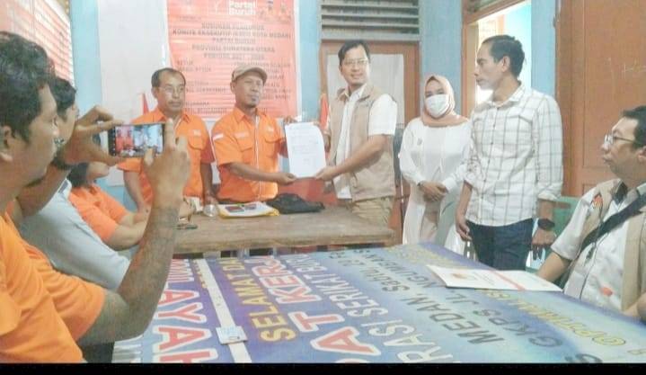 Tony Rickson Silalahi: Verfak KPU, Partai Buruh Medan Optimis MS