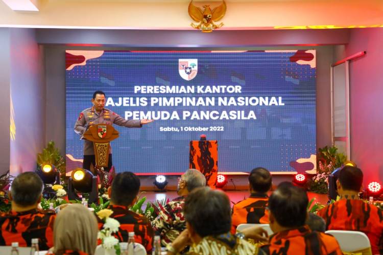 Kapolri jenderal listyo Sigit Prabowo Serukan Pentingnya Persatuan-Kesatuan