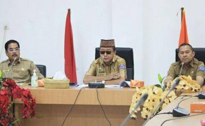 Asisten II Ikramsyah Didepan Peserta Rapat FGD : Pembentukan Forum CSR Sangat Penting Bagi Pemkab Labuhanbatu