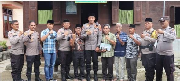 Kapolres Madina Kunjungan ke Rumah Lahir Alm. Jenderal Besar AH.Nasution