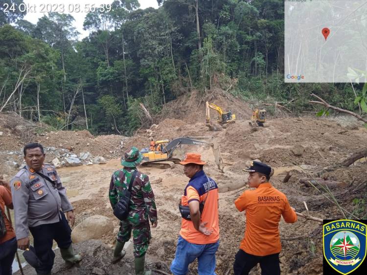 Dua Korban Longsor Masih Hilang, Pencarian Distop