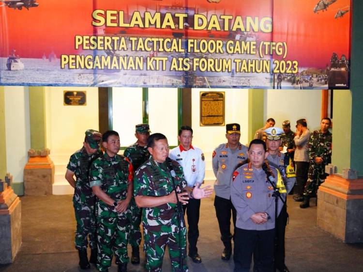 Pimpin TFG Pengamanan KTT AIS Forum 2023, Panglima TNI Tegaskan Hal ini