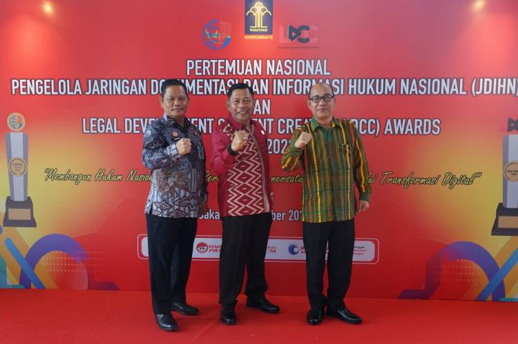 Jahari Sitepu Siap Laksanakan Pesan Menkumham Dukung Literasi Hukum