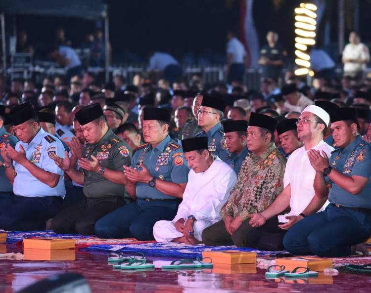 Jelang Ulang  Tahun yang  Ke-78, TNI Gelar Doa Bersama