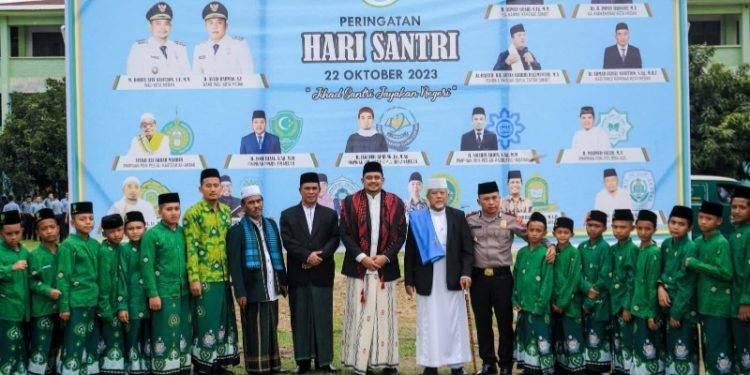 Wali Kota Medan Bobby Nasution  Memperingatan Hari Santri Nasional