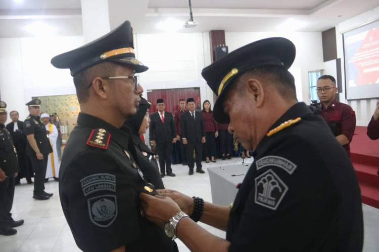 Kepala Kantor Wilayah Kemenkumham Sumatera Utara Lantik 90 JA dan JFU
