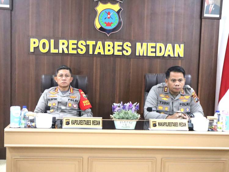 Kawal Pemilu dan Pilkada 2024, Polrestabes Medan Laksanakan Operasi Mantap Brata