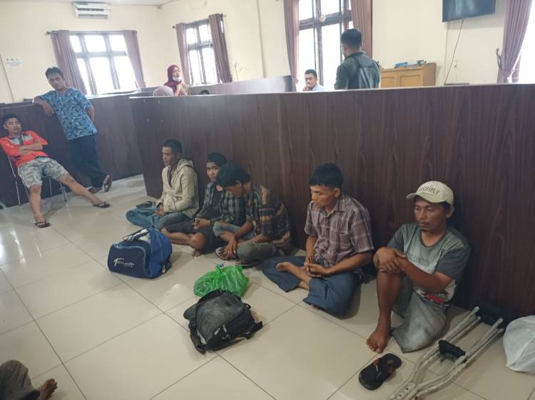 5 Pengamen dan Jukir Liar di Amplas Diamankan