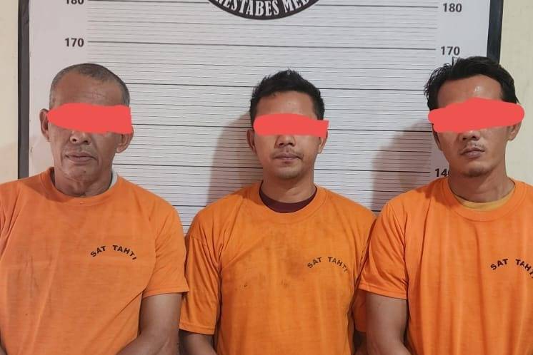 Pengendali dan Kurir 65 Kg Sabu dari Malaysia ke Medan Ditangkap